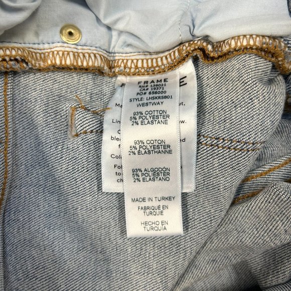 Frame Le High Skinny Raw Stagger - Picture 3 of 4